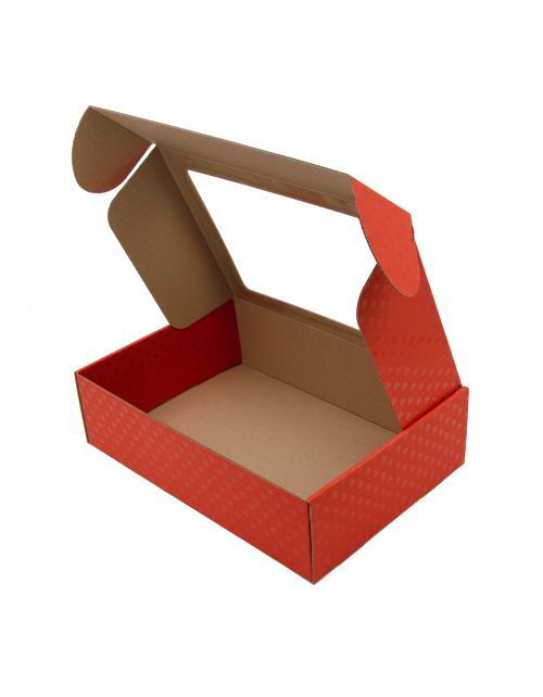 A4 formato dovanų dėžutė su širdelėmis ir langeliu