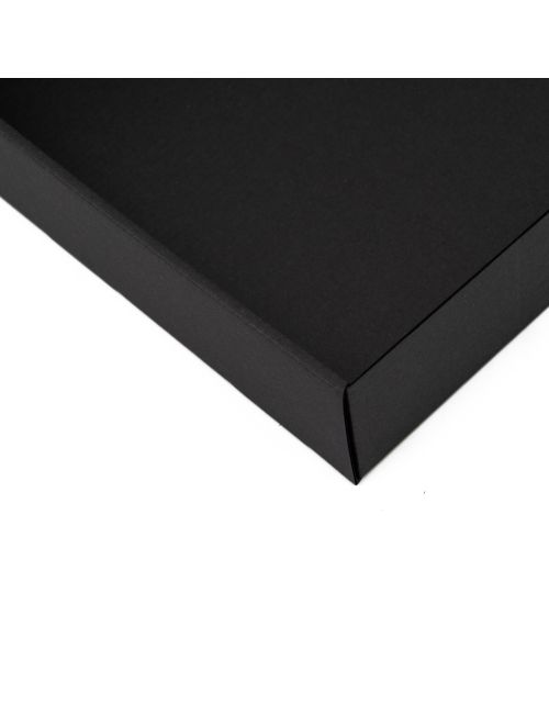 Black Square Box Depth of 5.5 cm with PVC Window
