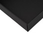 Black Square Box Depth of 5.5 cm with PVC Window