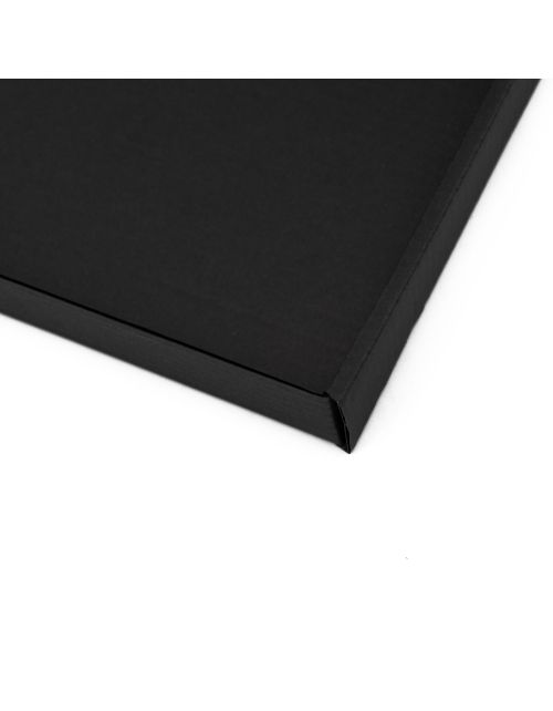 Black Gift Box for T-shirts or Photo Album with Clear Window