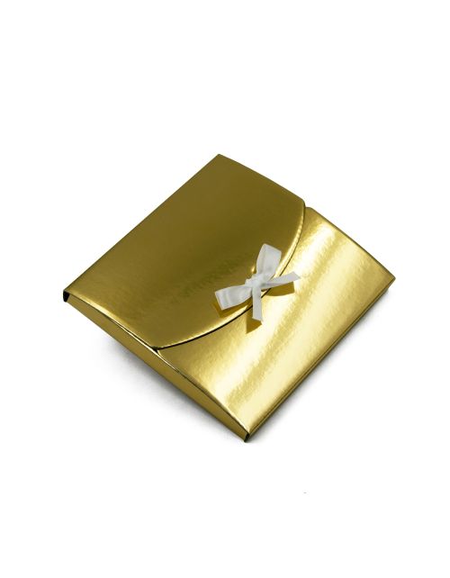 Very Fancy Small White Envelope Tied With a Ribbon