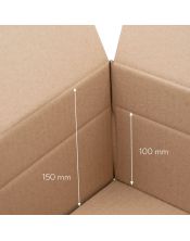Adjustable Height Sturdy Shipping Box