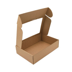 Brown A4 Size Gift Box with Window