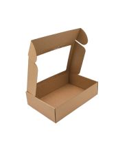 Brown A4 Size Gift Box with Window