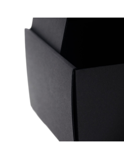 Black A5 Size Gift Box Folded Correctly