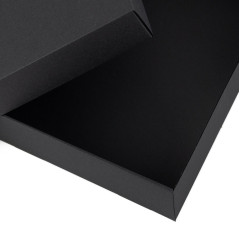 Large Black Square Gift Box of Height 10 cm