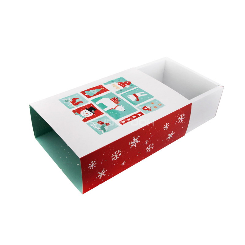 Children's Christmas Cardboard Sleeve Gift Box