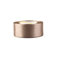 Wide Decorative Latte Satin Ribbon | 38mm Wide, 32m Long | Superbox