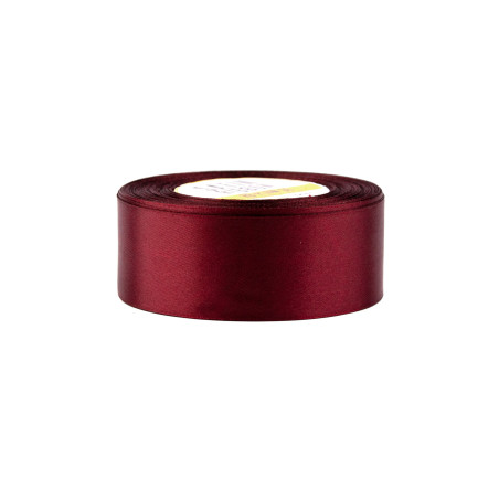 Universal Plum-Colored Satin Ribbon | 38 mm Wide, 32 m Long | Superbox