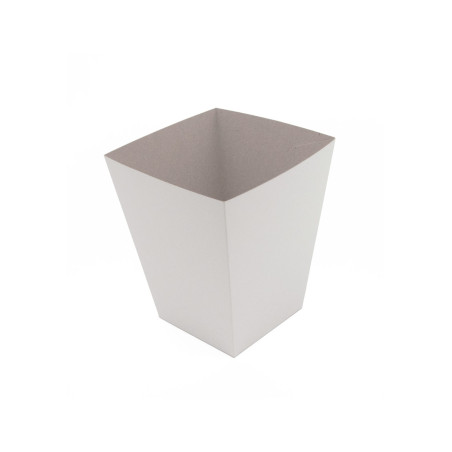 Medium Size White Popcorn Box | 140x140x170 мм | Superbox