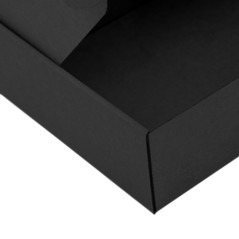 Standard Size Black Gift Box | 240x210x80 мм | Superbox