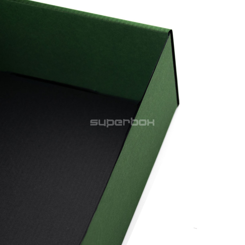 Зелёная коробка формата A4 с окном Зелёная коробка формата A4 с окном