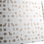 White A4 format Gift Box with Winter Patterns