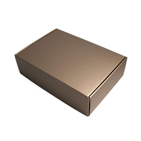 Muted Gold A4 Format Premium Box | 305x215x85 mm | Superbox