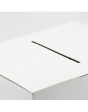 Balsadėžė iš gofruoto kartono, 25 cm aukščio