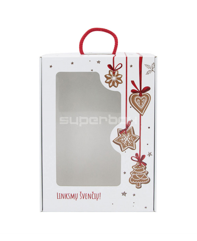 White Gift Box with Window