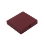 Square Dark Red Gift Box from Decorative Cardboard