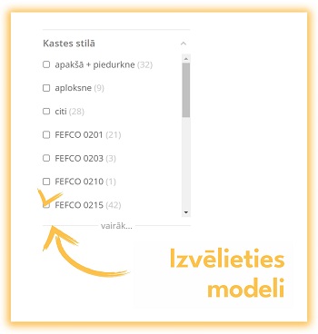 Meklējiet Superbox kastes pēc modeļa