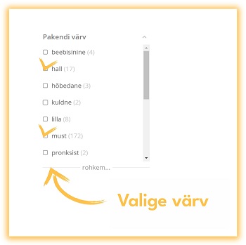 Otsi Superbox karpe värvi järgi