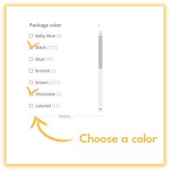 Find Superbox boxes by color