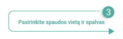 Superbox spausdinimo parinkčių antraštė