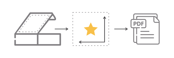 Graphic design for PDF layout