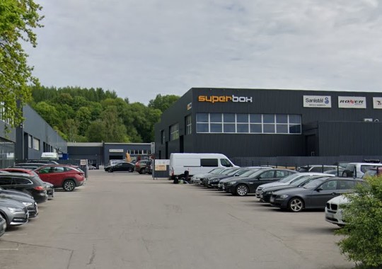 Superbox pastatas iš Street View